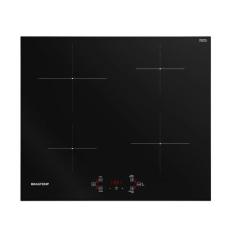Cooktop de Indução Brastemp 4 Bocas Funções Especiais BDJ60BE, 220V