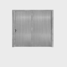 Portão Aço Galvanizado Frisado Prático e Seguro