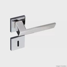 Fechadura Interna Aço Zamac Beethoven 829-90 com Roseta Pado Cromado