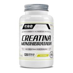 Creatina Monohidratada 100% Pura Com 120 Capsulas de 500mg FNB Sport Nutrition