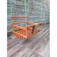 Balanço de Madeira Infantil: Diversão Natural para Crianças até 6 anos