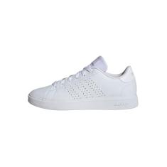 adidas Tênis feminino Advantage Base 2.0, UE, Cloud White Cloud White Clear Pink, 4.5 UK