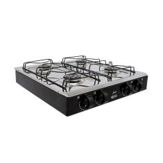 Fogão Junior 4 Bocas Clarice Preto