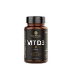 Vit D3 500Mg Essential Nutrition 120 Cápsulas