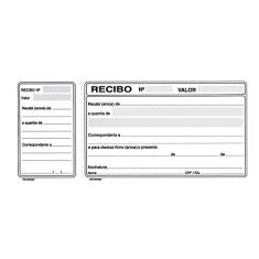 Recibo Comercial com Canhoto São Domingos