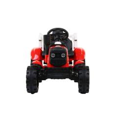 Trator com Caçamba Carro Elétrico 12V Bang Toys Truck - Vermelho