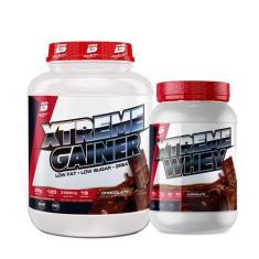 Kit Xtreme Hiper Calórico Gainer 3Kg + Whey Protein 900g - Bio Sport U
