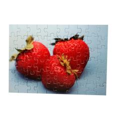 Kit 4 Quebra-Cabeças Divertidos 40 Peças Frutas Cognitivo Educativo