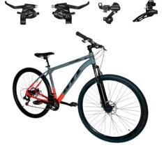 Bicicleta Aro 29 Gti Roma 21 Velocidades Aluminio Câmbios e Trocadores
