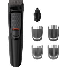 Aparador De Pelos Philips 6x1 Preto Recarregavel