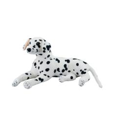 Cachorro Dálmata Realista Deitado 65Cm - Pelúcia