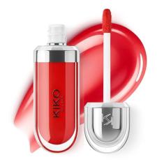 (Fire Red) - KIKO MILANO - 3d Hydra Lipgloss 13 Softening lip gloss for a 3D look
