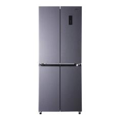 Geladeira Refrigerador HQ Frost Free Inverter Multidoor 426 Litros Cinza HQ-426MDFF