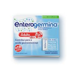 Enterogermina Adulto - Probiótico, 9 sachês - Sabor laranja