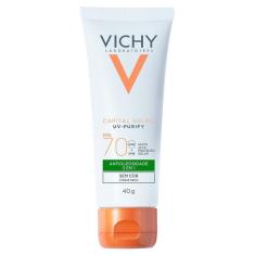 Protetor Solar Facial Vichy – Capital Soleil Purify Sem Cor-Unissex