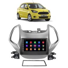 Kit Multimídia Android Ford Ka 2015 2016 2017 Computador de Bordo Sync