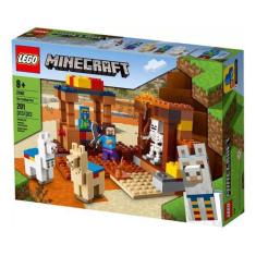 Lego Minecraft O Posto Comercial 201 Peças - Lego 21167