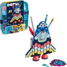 Lego DOTS Pencil Holder 41936 DIY CraftCor Kit; Faz um grande presente criativo para crianças; Nova 2021 (321 Peças)