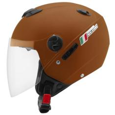 Capacete New Atomic Elite Moto Aberto Pro Tork Feminino Masculino Segu