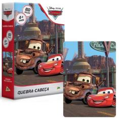 Quebra-Cabeça Carros 60 Peças 3074 - Toyster - Sunny