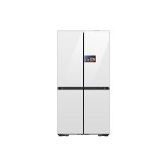 Geladeira Samsung French Door Family Hub com AI Home Bespoke RM90F Clean White 543L