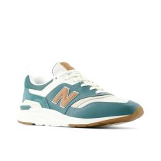 New Balance 997H V1 masculino, Sal marinho/novo abeto/nogueira, 39