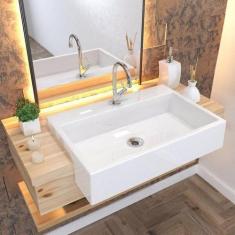 Kit Cuba Xrt55 com Válvula 1" e Sifão Pvc e Flexível Compace