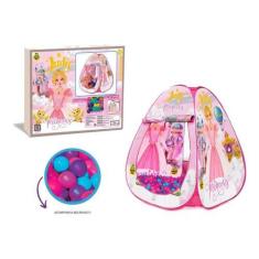 Barraca Judy Princesa Com Bolinhas Com Bolsa Para Transporte - Samba T