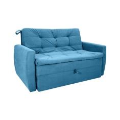 Sofá Cama2 Lugares Meg Petróleo Matrix