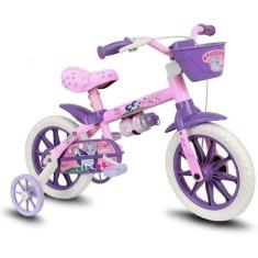 Bicicleta Aro 12 Cat Nathor 100010160039, 12, Rosa