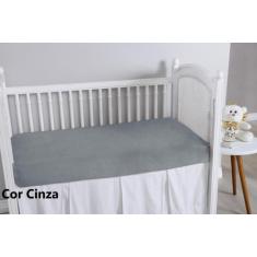 Lençol de Berço manta Flannel com SLIP com elastico - MAYRA ENXOVAIS, 