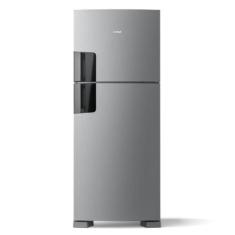 Geladeira frost free duplex Consul inox 410 litros - CRM50LK, 110V