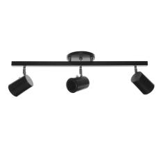 Spot Sobrepor em Aluminio gz 10 515 3 trilho Preto