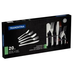 Faqueiro Tramontina Aço Inox Buzios 20 Peças