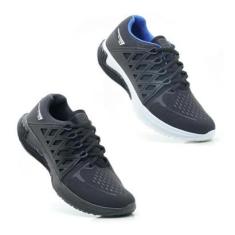 Kit 2 Tênis Esportivo Masculino Cadarço Academia Fitness-Masculino