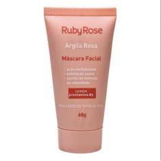Ruby Rose Máscara Facial Argila Rosa