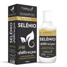 Shampoo De Selênio Com Melaleuca Anticaspa Multinature 200ml