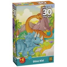 Quebra-cabeça - 30 peças - Dino Kid