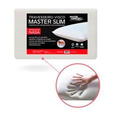 Travesseiro Viscoelástico Master Slim Sono Conforto - Correia