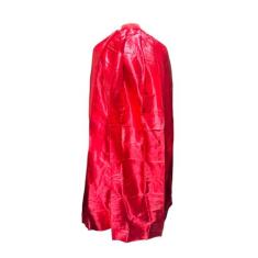 Kit 2 Capas Adulto Vermelha Cetim Metalizada Festa fantasia - Lynx pro