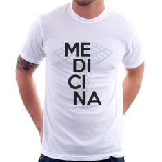 Camiseta Medicina Estudante - Foca na Moda, Branco, G