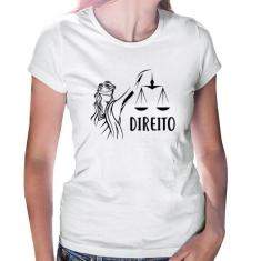 Baby Look Direito - Foca na Moda, Branco, P