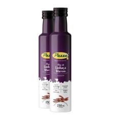 Kit 2 Óleo de Linhaça Marrom Extra Virgem Pazze 250ml
