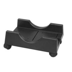 Suporte para cpu c/ rodinhas preto - MASTICMOL