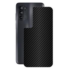 Película para Moto G52 -Traseira Fibra Carbono Preta-Gshield