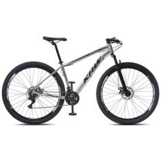 Bicicleta Aro 29 KRW Alumínio Shimano TZ 21 Velocidades Freio a Disco Suspensão dianteira SH21-Unissex