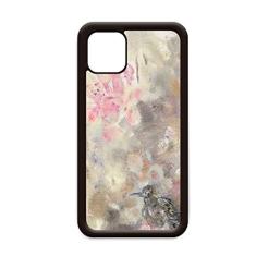 Fevereiro Lotus XJJ Pintura a óleo para iPhone 12 Pro Max Capa para Apple Mini Mobile Case