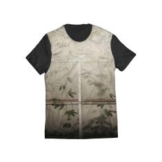 Camiseta Bambu Folhas Que Brotam Di Nuevo Masculina-Masculino