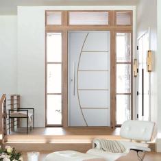 Porta Belíssima 6 Prime Batente 14 Puxador Tubo 60cm 92 X 210 Direito