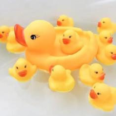Kit Brinquedo De Vinil Hora Do Banho Pato Patinhos Banheira